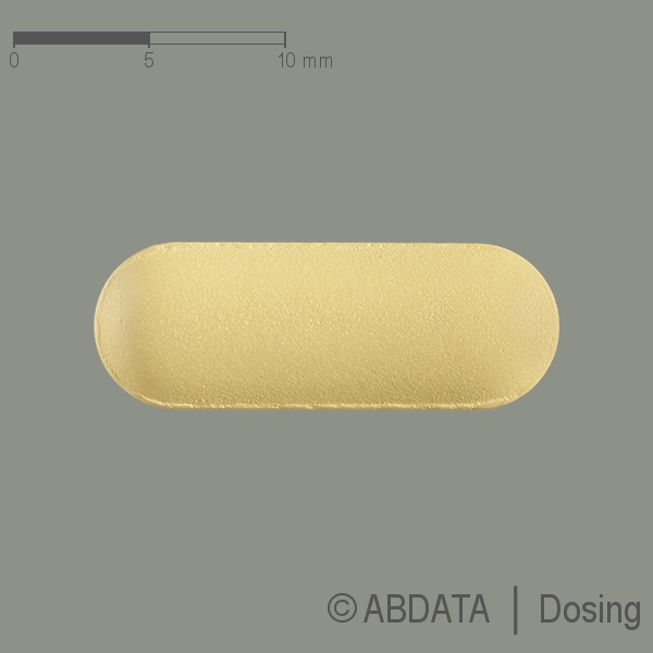 Produktabbildungen für FEBUXOSTAT Aristo 80 mg Filmtabletten in der Vorder-, Hinter- und Seitenansicht.