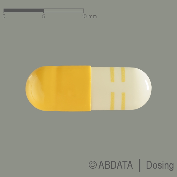 Produktabbildungen für GILENYA 0,5 mg Hartkapseln in der Vorder-, Hinter- und Seitenansicht.