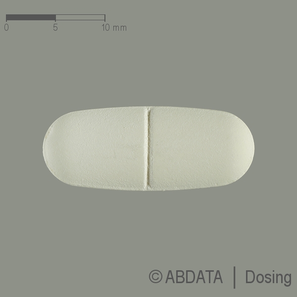 Produktabbildungen für AMOXICILLIN STADA 1000 mg Filmtabletten in der Vorder-, Hinter- und Seitenansicht.