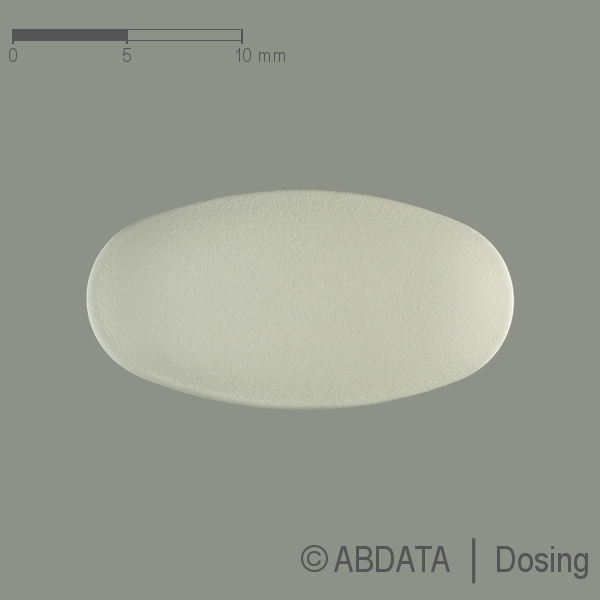 Produktabbildungen für GABAPENTIN AL 800 mg Filmtabletten in der Vorder-, Hinter- und Seitenansicht.