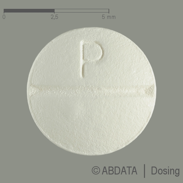 Produktabbildungen für BISOPROLOL PUREN 3,75 mg Filmtabletten in der Vorder-, Hinter- und Seitenansicht.