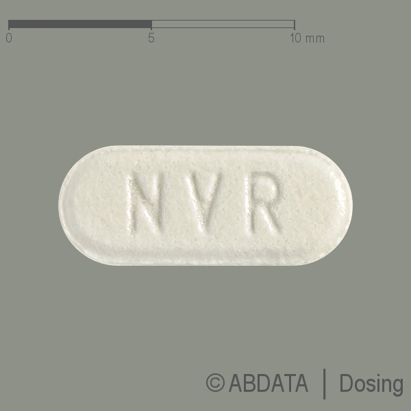 Produktabbildungen für VOTUBIA 2,5 mg Tabletten in der Vorder-, Hinter- und Seitenansicht.