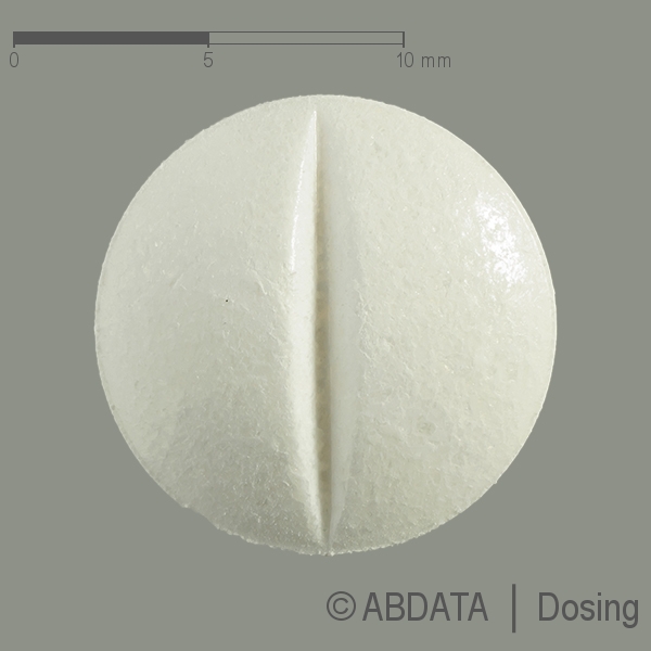 Produktabbildungen für METAMIZOL AbZ 500 mg Tabletten in der Vorder-, Hinter- und Seitenansicht.