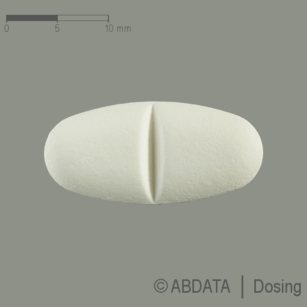 Produktabbildungen für LEVETIRACETAM Winthrop 1000 mg Filmtabletten in der Vorder-, Hinter- und Seitenansicht.