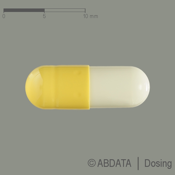 Produktabbildungen für CAMLOSTAR 8 mg/5 mg Hartkapseln in der Vorder-, Hinter- und Seitenansicht.