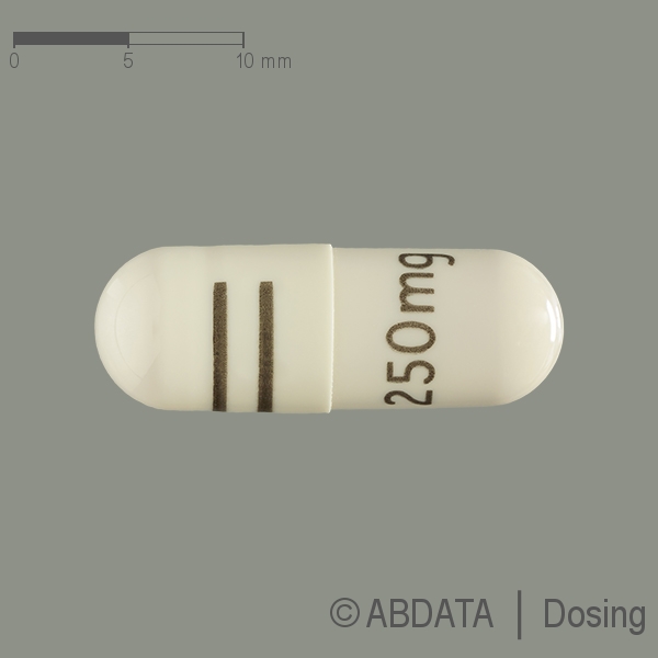 Produktabbildungen für TEMOZOLOMID-ratiopharm 250 mg Hartkapseln in der Vorder-, Hinter- und Seitenansicht.