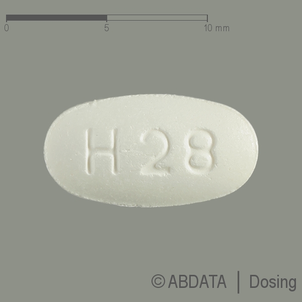 Produktabbildungen für IRBESARTAN Aurobindo 75 mg Tabletten in der Vorder-, Hinter- und Seitenansicht.