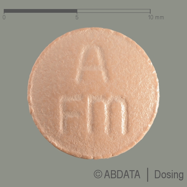 Produktabbildungen für MODIP 5 mg Retardtabletten in der Vorder-, Hinter- und Seitenansicht.
