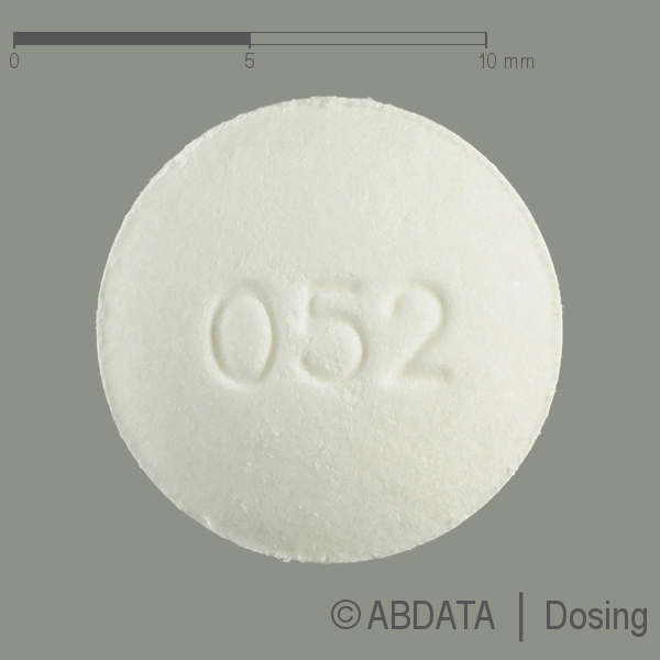 Produktabbildungen für PRAMIPEXOL-neuraxpharm 0,52 mg Retardtabletten in der Vorder-, Hinter- und Seitenansicht.