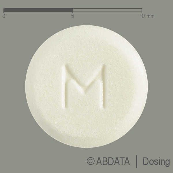 Produktabbildungen für PRAMIPEXOL Mylan 0,26 mg Retardtabletten in der Vorder-, Hinter- und Seitenansicht.