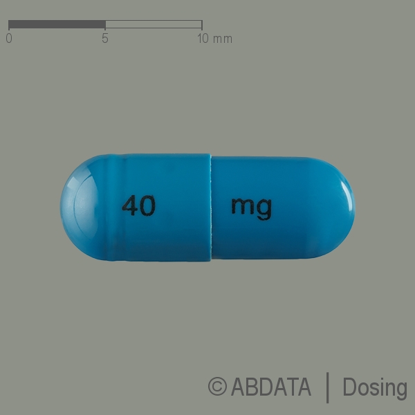 Produktabbildungen für ATOMOXETIN Glenmark 40 mg Hartkapseln in der Vorder-, Hinter- und Seitenansicht.