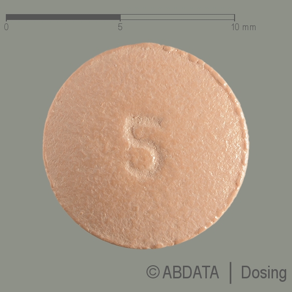 Produktabbildungen für MODIP 5 mg Retardtabletten in der Vorder-, Hinter- und Seitenansicht.