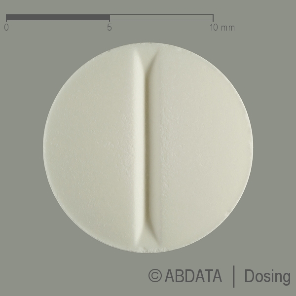 Produktabbildungen für HCT DEXCEL 50 mg Tabletten in der Vorder-, Hinter- und Seitenansicht.