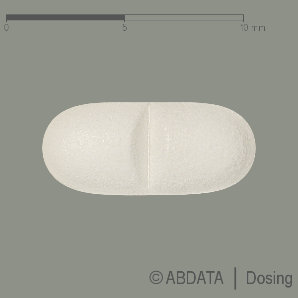 Produktabbildungen für L-POLAMIDON 5 mg Tabletten in der Vorder-, Hinter- und Seitenansicht.