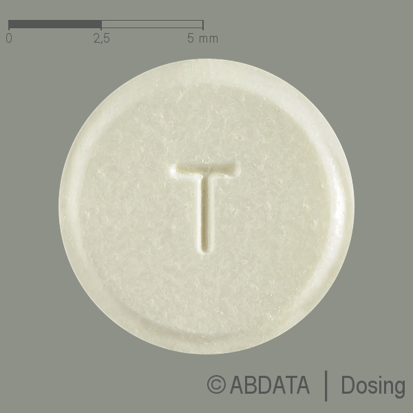 Produktabbildungen für CLONAZEPAM neuraxpharm 0,5 mg Tabletten in der Vorder-, Hinter- und Seitenansicht.