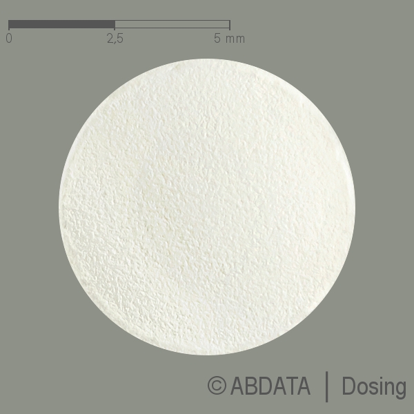 Produktabbildungen für OLMESARTAN AbZ 10 mg Filmtabletten in der Vorder-, Hinter- und Seitenansicht.
