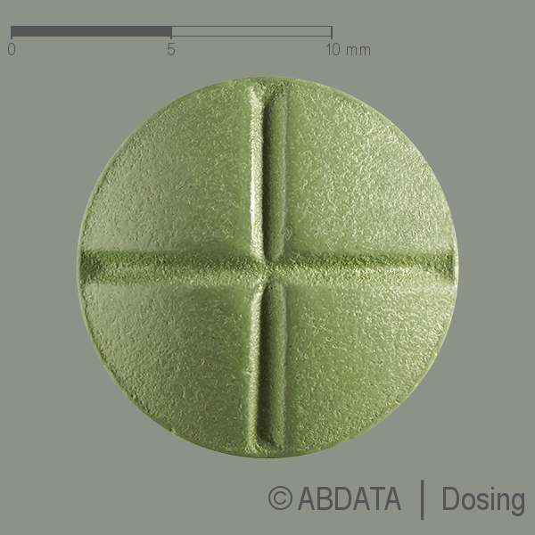 Produktabbildungen für TRANYLCYPROMIN Aristo 40 mg Filmtabletten in der Vorder-, Hinter- und Seitenansicht.