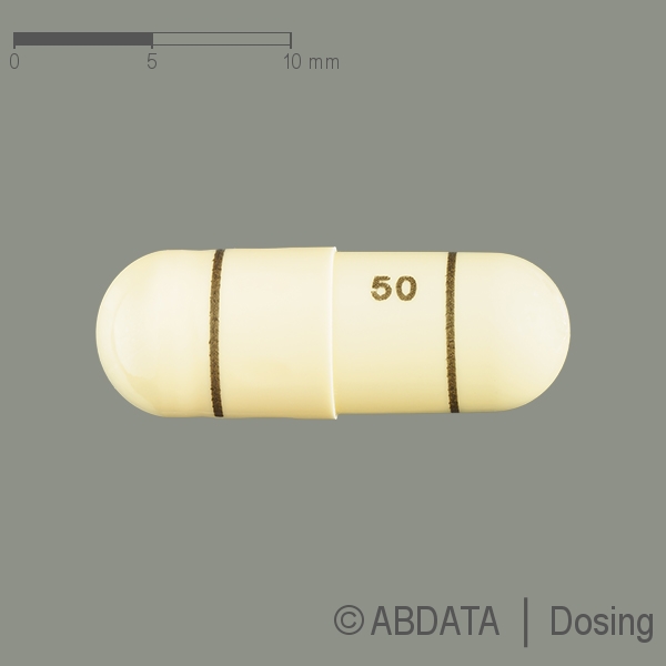 Produktabbildungen für PREGABALIN-ratiopharm 50 mg Hartkapseln in der Vorder-, Hinter- und Seitenansicht.