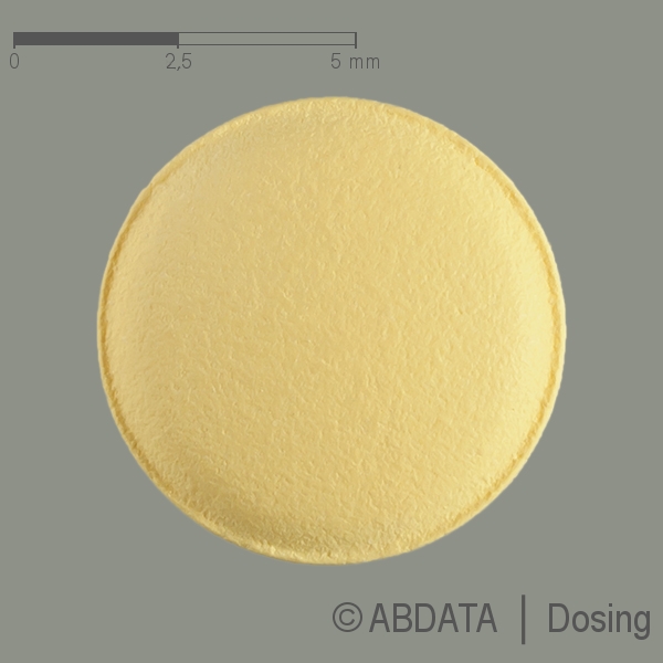 Produktabbildungen für TADALAFIL beta 5 mg Filmtabletten in der Vorder-, Hinter- und Seitenansicht.