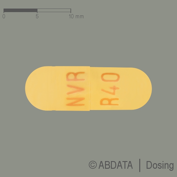 Produktabbildungen für RITALIN Adult 40 mg Hartk.m.veränd.Wirkst.-Frs. in der Vorder-, Hinter- und Seitenansicht.