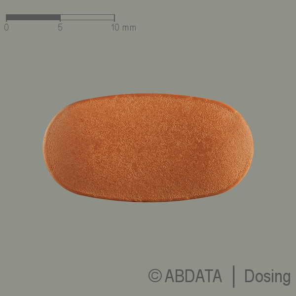 Produktabbildungen für DARUNASTA 600 mg Filmtabletten in der Vorder-, Hinter- und Seitenansicht.