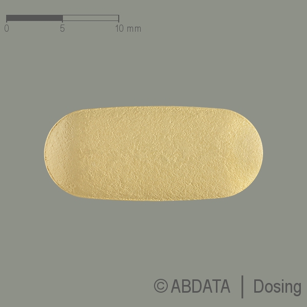 Produktabbildungen für POSACONAZOL Heumann 100 mg magensaftres.Tabletten in der Vorder-, Hinter- und Seitenansicht.