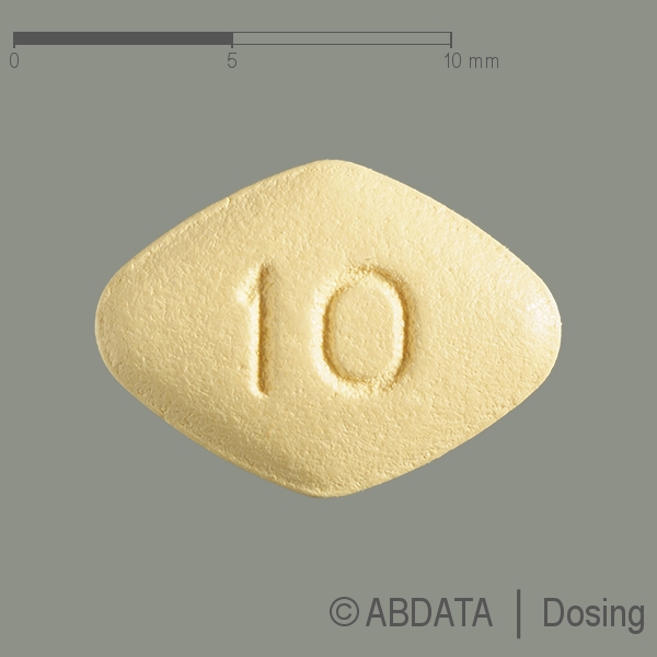 Produktabbildungen für FORXIGA 10 mg Filmtabletten in der Vorder-, Hinter- und Seitenansicht.