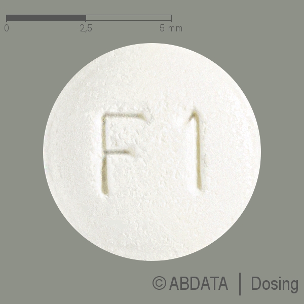Produktabbildungen für FLECAINID Micro Labs 50 mg Tabletten in der Vorder-, Hinter- und Seitenansicht.