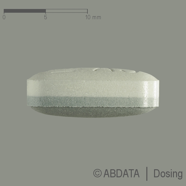 Produktabbildungen für TWYNSTA 80 mg/5 mg Tabletten in der Vorder-, Hinter- und Seitenansicht.