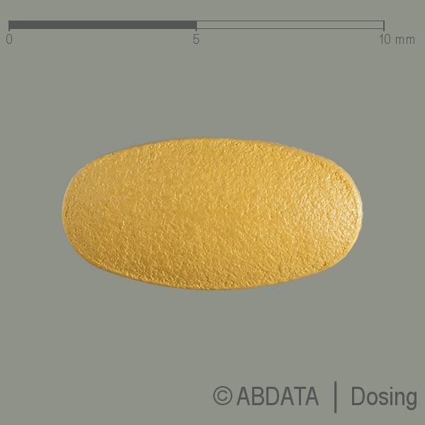 Produktabbildungen für TADALAFIL-ratiopharm 5 mg Filmtabletten in der Vorder-, Hinter- und Seitenansicht.