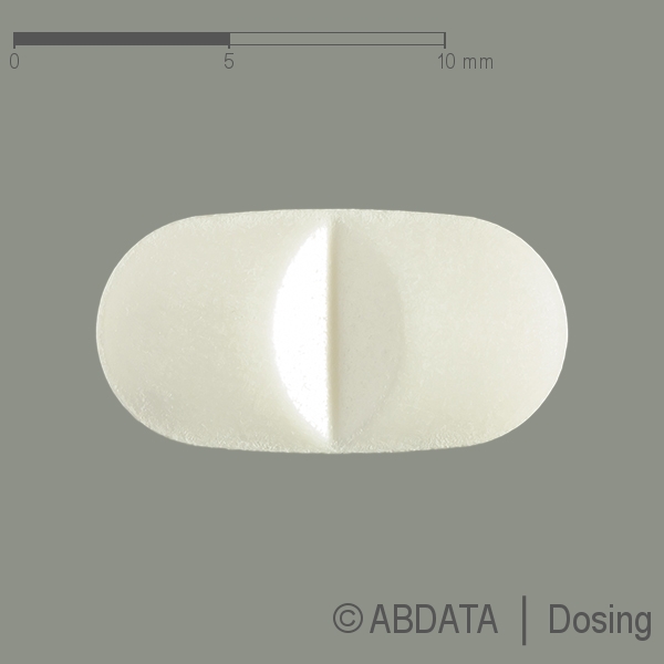Produktabbildungen für ZEBINIX 200 mg Tabletten in der Vorder-, Hinter- und Seitenansicht.