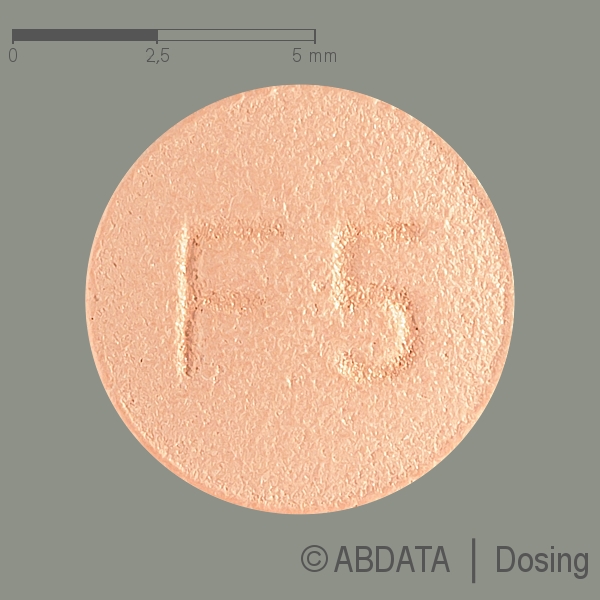 Produktabbildungen für FELOCOR 5 mg Retardtabletten in der Vorder-, Hinter- und Seitenansicht.