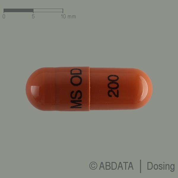 Produktabbildungen für SUBSTITOL 200 mg Hartkapseln retardiert in der Vorder-, Hinter- und Seitenansicht.