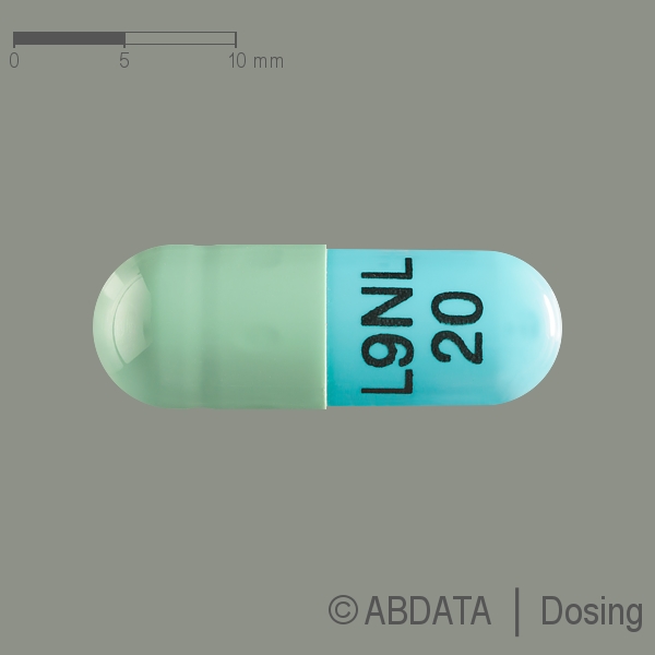 Produktabbildungen für LENALIDOMID beta 20 mg Hartkapseln in der Vorder-, Hinter- und Seitenansicht.