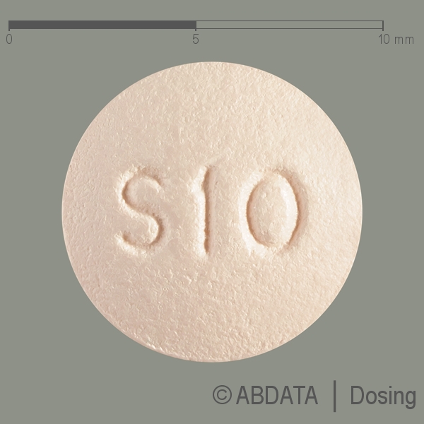 Produktabbildungen für SOLIFENACIN-ratiopharm 10 mg Filmtabletten in der Vorder-, Hinter- und Seitenansicht.