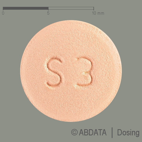 Produktabbildungen für SORAFENIB-ratiopharm 200 mg Filmtabletten in der Vorder-, Hinter- und Seitenansicht.