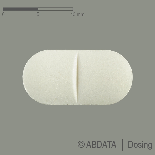 Produktabbildungen für IS 5 mono-ratiopharm 60 mg Retardtabletten in der Vorder-, Hinter- und Seitenansicht.