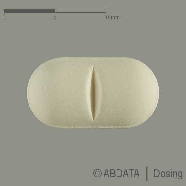 Produktabbildungen für AKINETON 4 mg Retardtabletten in der Vorder-, Hinter- und Seitenansicht.