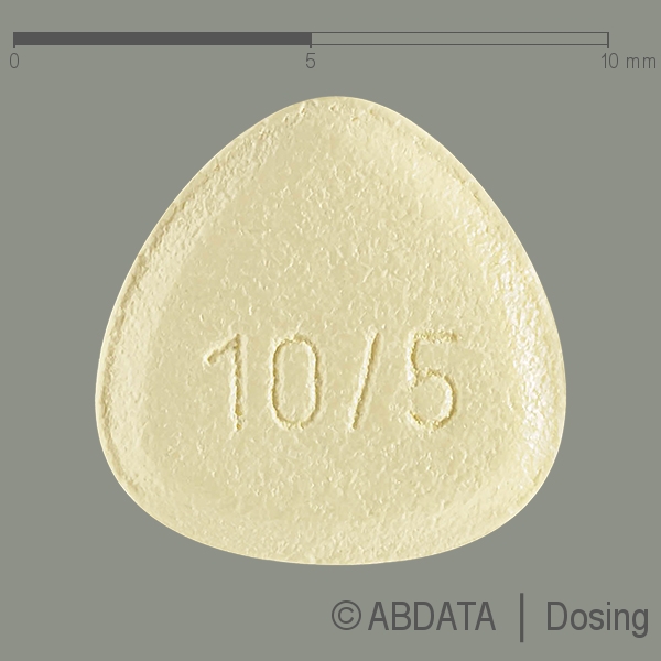 Produktabbildungen für GLYXAMBI 10 mg/5 mg Filmtabletten in der Vorder-, Hinter- und Seitenansicht.