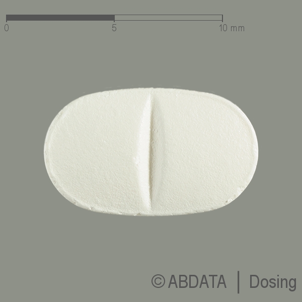 Produktabbildungen für ENTECAVIR AL 0,5 mg Filmtabletten in der Vorder-, Hinter- und Seitenansicht.