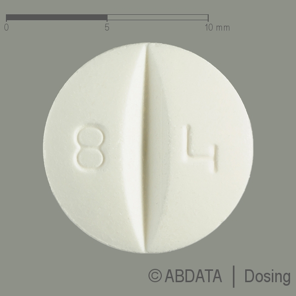 Produktabbildungen für AMIODARON Aurobindo 200 mg Tabletten in der Vorder-, Hinter- und Seitenansicht.