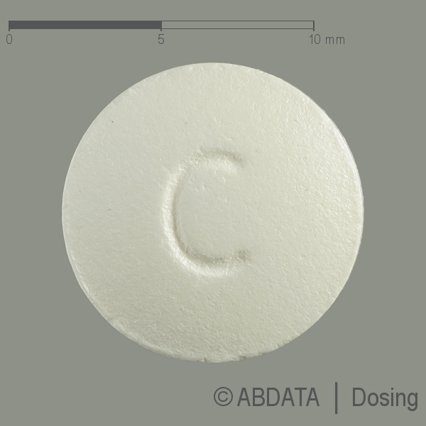 Produktabbildungen für SERTRALIN-ratiopharm 100 mg Filmtabletten in der Vorder-, Hinter- und Seitenansicht.