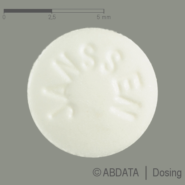 Produktabbildungen für HALDOL Janssen 1 mg Tabletten in der Vorder-, Hinter- und Seitenansicht.