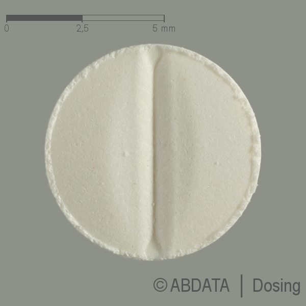 Produktabbildungen für L-THYROXIN beta 25 μg Tabletten in der Vorder-, Hinter- und Seitenansicht.