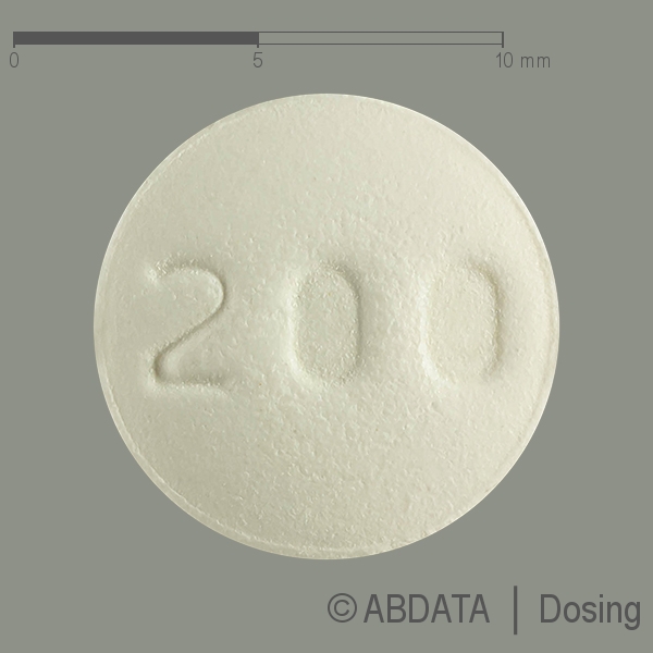 Produktabbildungen für HYDROXYCHLOROQUINSULFAT Dr.Eberth 200 mg Filmtabl. in der Vorder-, Hinter- und Seitenansicht.