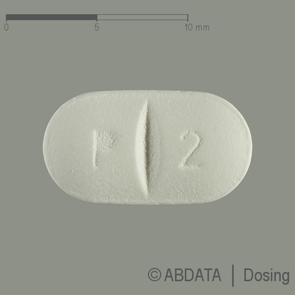 Produktabbildungen für PAROXETIN-ratiopharm 20 mg Filmtabletten in der Vorder-, Hinter- und Seitenansicht.