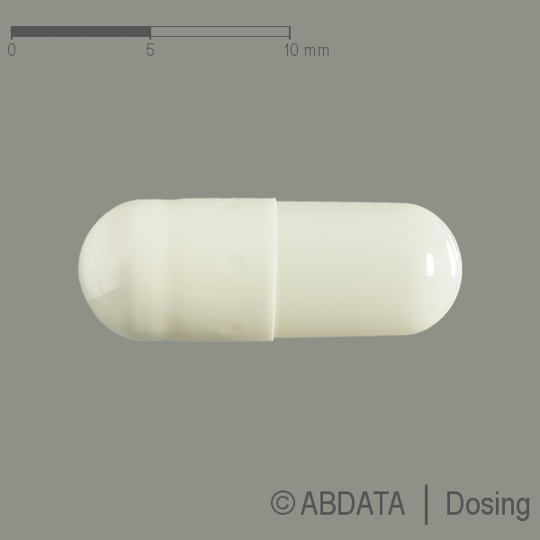 Produktabbildungen für ANAGRELID Ribosepharm 0,5 mg Hartkapseln in der Vorder-, Hinter- und Seitenansicht.