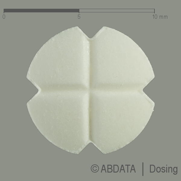 Produktabbildungen für NEBIVOLOL AL 5 mg Tabletten in der Vorder-, Hinter- und Seitenansicht.