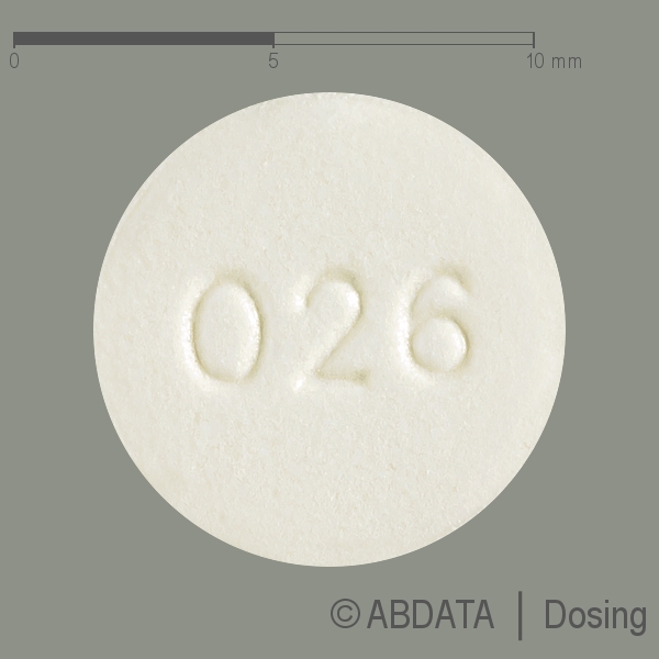 Produktabbildungen für PRAMIPEXOL HEXAL 0,26 mg Retardtabletten in der Vorder-, Hinter- und Seitenansicht.