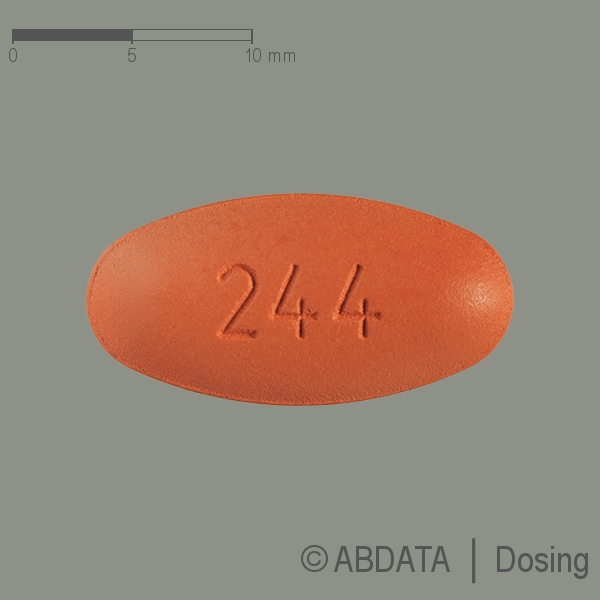 Produktabbildungen für TARKA 240 mg/4 mg Tabl.m.veränd.Wirkst.-Freis. in der Vorder-, Hinter- und Seitenansicht.
